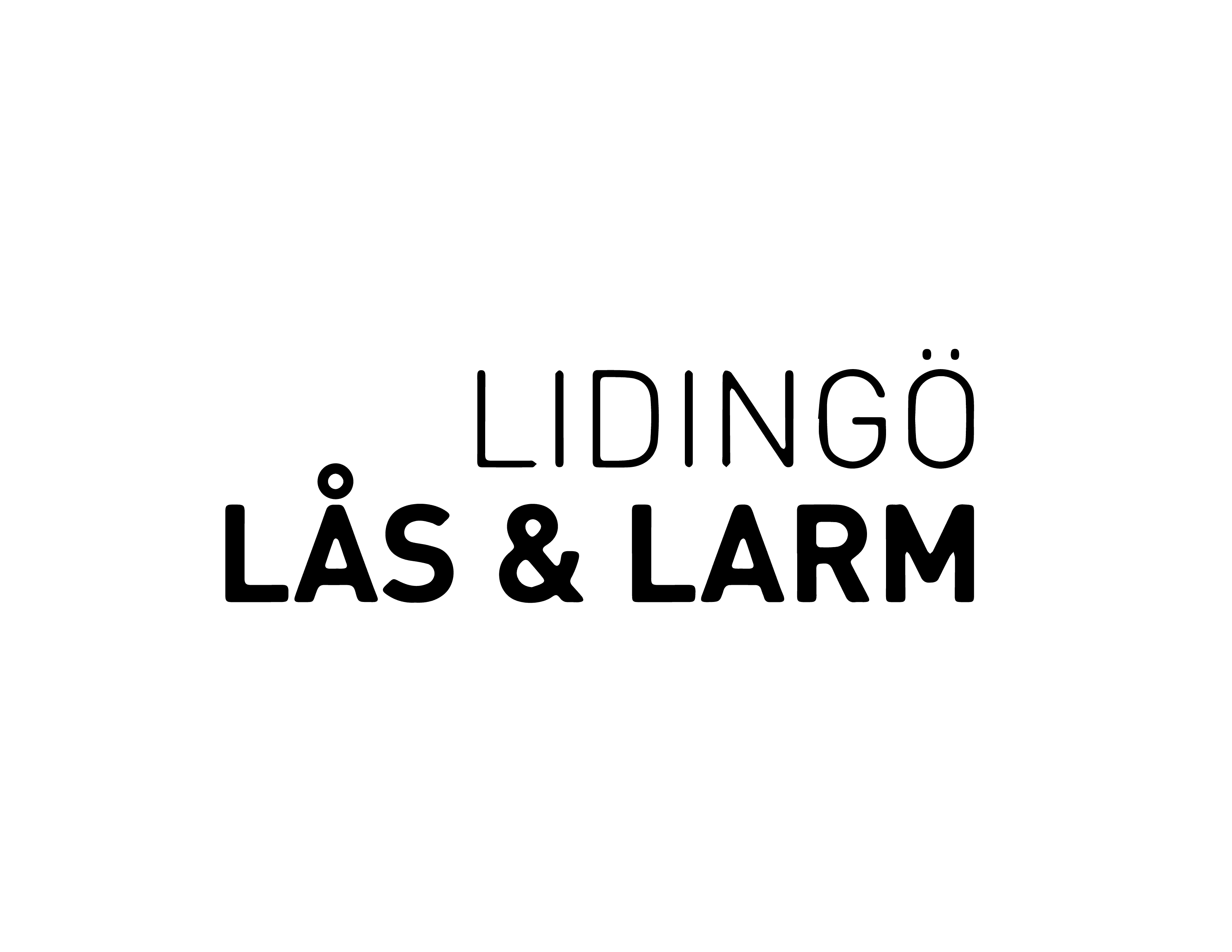 lidingö lås&larm logotype