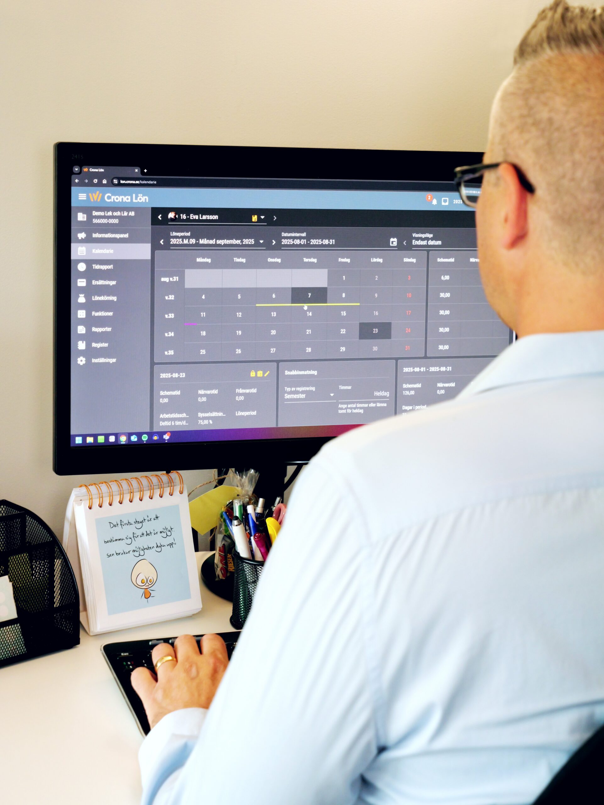 Crona lön för byråer